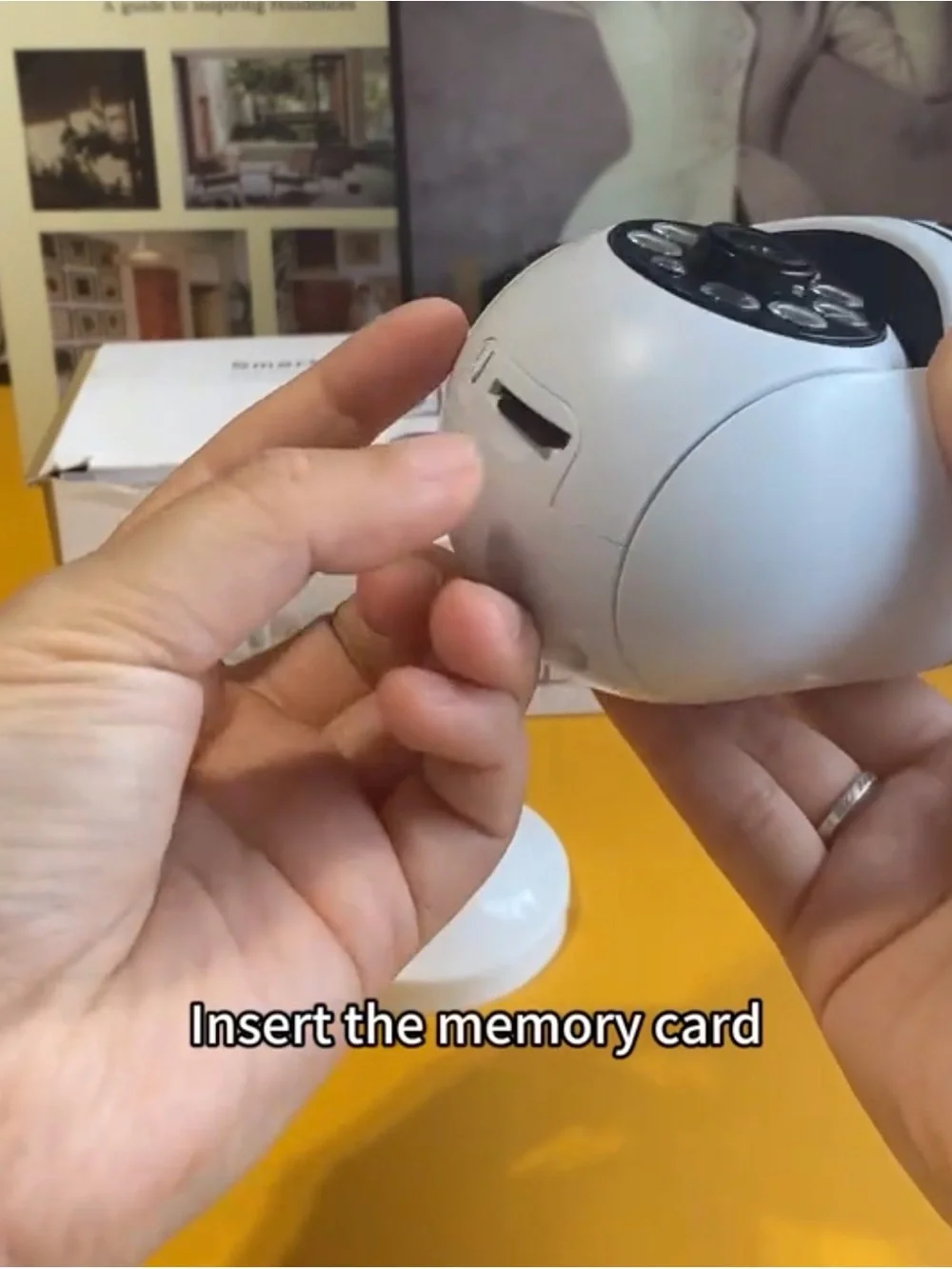 Light Bulb Security Camera with Night Vision -Indoor or Outdoor- Remote Viewing
